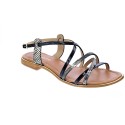 Sandalias Les Tropeziennes zapatos Mujer modelo Harry Negro 