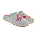 Pantuflas Potatoes zapatos Mujer modelo Kitale Gris 
