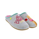 Pantuflas Potatoes zapatos Mujer modelo Kitale Gris 