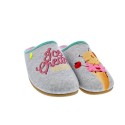 Pantuflas Potatoes zapatos Mujer modelo Kitale Gris 