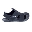 Chanclas Nike zapatos Niño modelo Sunray Protect Negro Velcro
