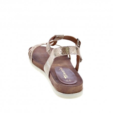 Sandalias Tamaris zapatos Mujer modelo 28209 Oro 