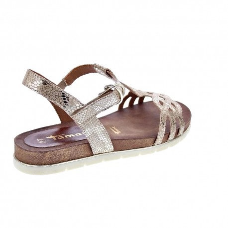 Sandalias Tamaris zapatos Mujer modelo 28209 Oro 