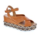 Sandalias Bueno zapatos Mujer modelo S4101 9779 Marrón 