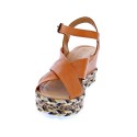 Sandalias Bueno zapatos Mujer modelo S4101 9779 Marrón 