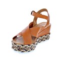 Sandalias Bueno zapatos Mujer modelo S4101 9779 Marrón 