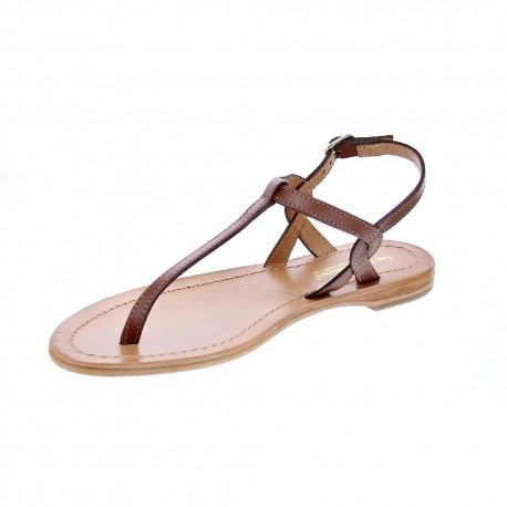 Sandalias Les Tropeziennes zapatos Mujer modelo Billy Marrón 