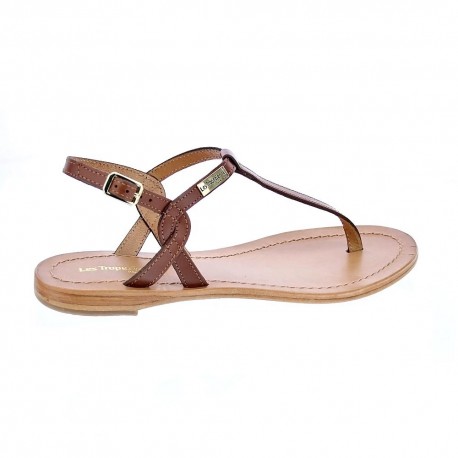 Sandalias Les Tropeziennes zapatos Mujer modelo Billy Marrón 