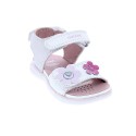 Sandalias Geox zapatos Niña modelo Delhi Blanco 