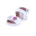 Sandalias Geox zapatos Niña modelo Delhi Blanco 