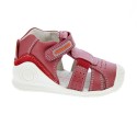 Sandalias Biomecanics zapatos Niño modelo 212134 Rojo 