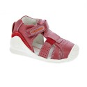 Sandalias Biomecanics zapatos Niño modelo 212134 Rojo 