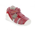 Sandalias Biomecanics zapatos Niño modelo 212134 Rojo 