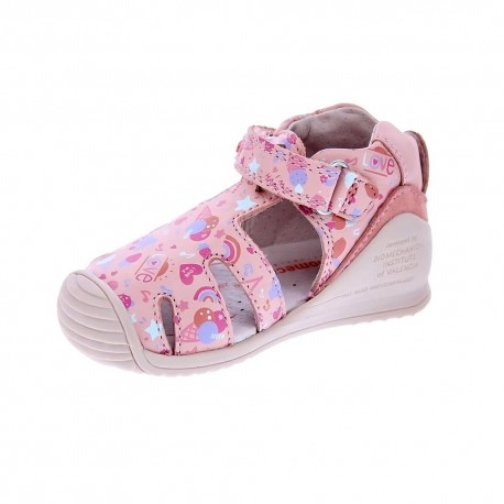 Sandalias Biomecanics zapatos Niña modelo 212107 Rosa 