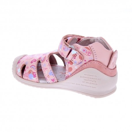 Sandalias Biomecanics zapatos Niña modelo 212107 Rosa 