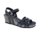 Sandalias Panama Jack zapatos Mujer modelo Vera Basics B1 Negro 