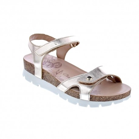 Sandalias Panama Jack zapatos Mujer modelo Sulia Shine B3 Oro 