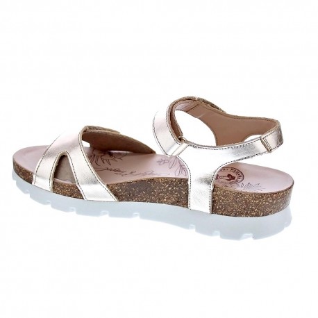 Sandalias Panama Jack zapatos Mujer modelo Sulia Shine B3 Oro 