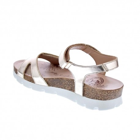 Sandalias Panama Jack zapatos Mujer modelo Sulia Shine B3 Oro 