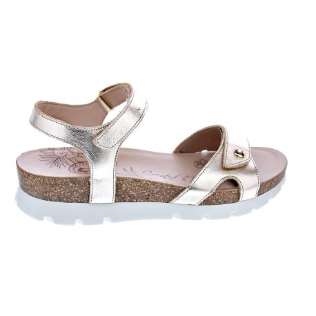 Sandalias Panama Jack zapatos Mujer modelo Sulia Shine B3 Oro 