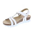 Sandalias Panama Jack zapatos Mujer modelo Sally Basics B1 Blanco 