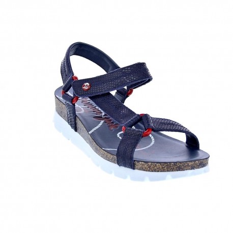 Sandalias Panama Jack zapatos Mujer modelo Sandra Navy B1 Azul 
