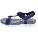 Sandalias Panama Jack zapatos Mujer modelo Sandra Navy B1 Azul 