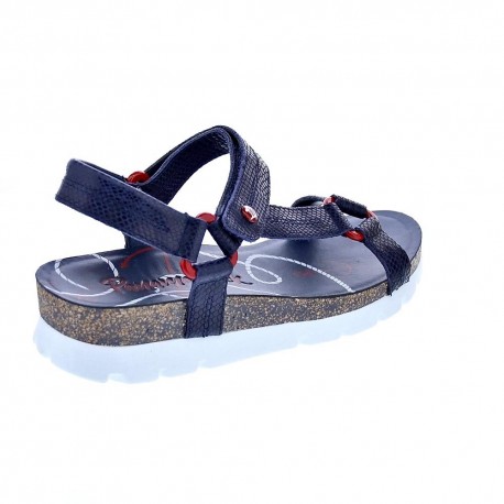 Sandalias Panama Jack zapatos Mujer modelo Sandra Navy B1 Azul 