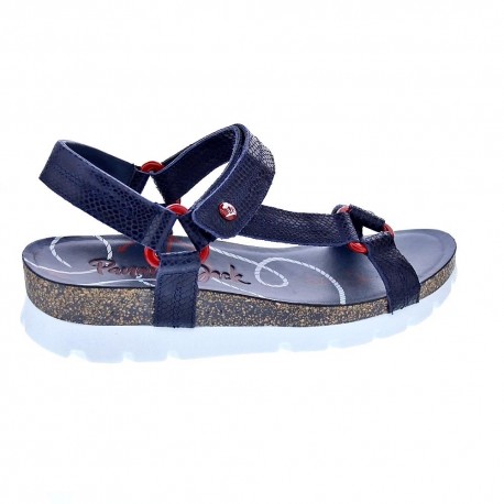 Sandalias Panama Jack zapatos Mujer modelo Sandra Navy B1 Azul 
