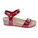 Sandalias Panama Jack zapatos Mujer modelo Capri B8 Rojo 