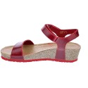 Sandalias Panama Jack zapatos Mujer modelo Capri B8 Rojo 