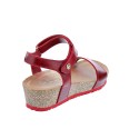 Sandalias Panama Jack zapatos Mujer modelo Capri B8 Rojo 
