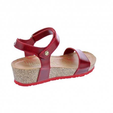 Sandalias Panama Jack zapatos Mujer modelo Capri B8 Rojo 
