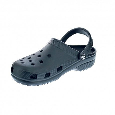 Zuecos Crocs zapatos Mujer modelo Classic Black Negro 