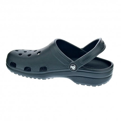 Zuecos Crocs zapatos Mujer modelo Classic Black Negro 