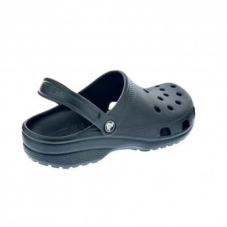 Zuecos Crocs zapatos Mujer modelo Classic Black Negro 