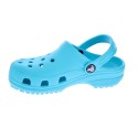 Zuecos Crocs zapatos Niño modelo Classic Clog K Digital Aqua Azul 