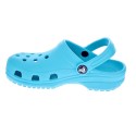 Zuecos Crocs zapatos Niño modelo Classic Clog K Digital Aqua Azul 