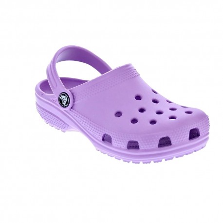 Zuecos Crocs zapatos Niña modelo Classic Clog K Orchid Violeta 