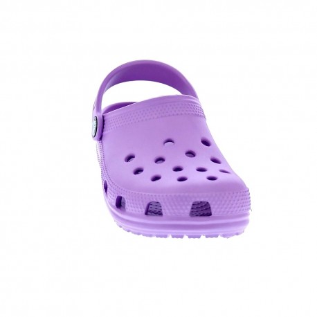 Zuecos Crocs zapatos Niña modelo Classic Clog K Orchid Violeta 