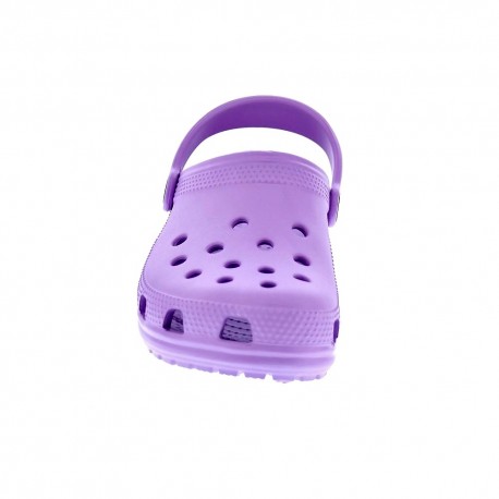 Zuecos Crocs zapatos Niña modelo Classic Clog K Orchid Violeta 