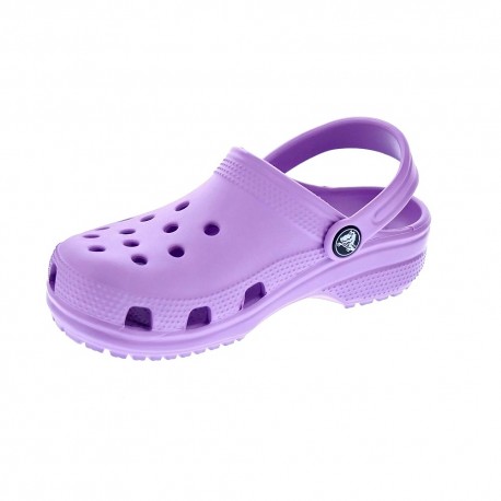 Zuecos Crocs zapatos Niña modelo Classic Clog K Orchid Violeta 