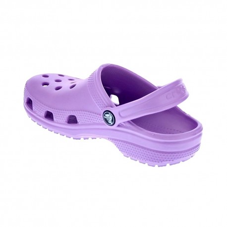 Zuecos Crocs zapatos Niña modelo Classic Clog K Orchid Violeta 