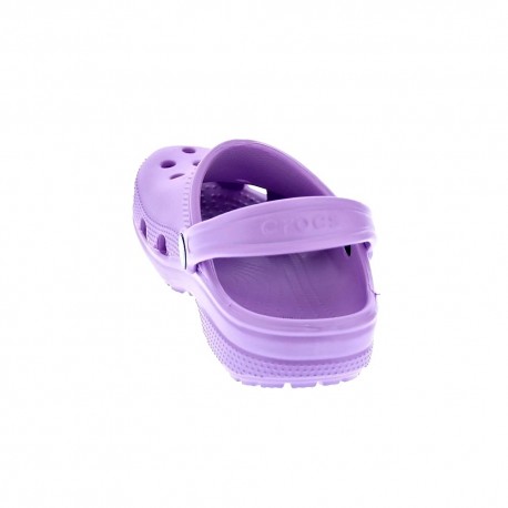 Zuecos Crocs zapatos Niña modelo Classic Clog K Orchid Violeta 