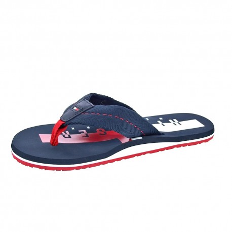 Sandalias Tommy Hilfiger zapatos Hombre modelo Badge Beach Azul 