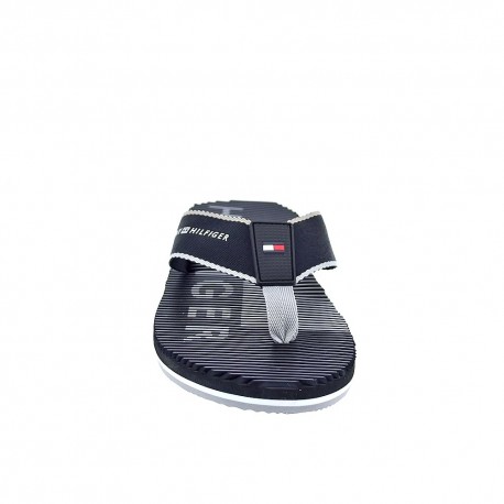 Sandalias Tommy Hilfiger zapatos Hombre modelo Footbed Beach Negro 