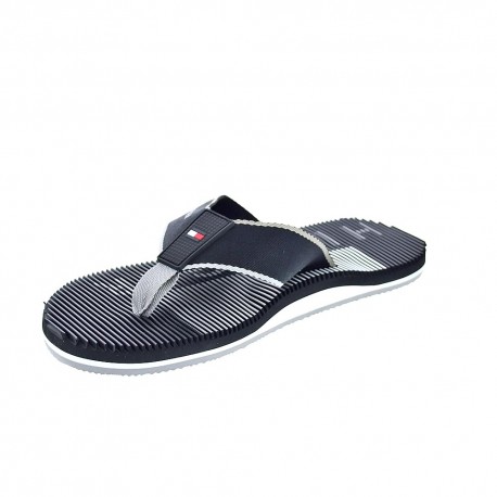 Sandalias Tommy Hilfiger zapatos Hombre modelo Footbed Beach Negro 