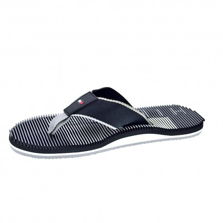Sandalias Tommy Hilfiger zapatos Hombre modelo Footbed Beach Negro 