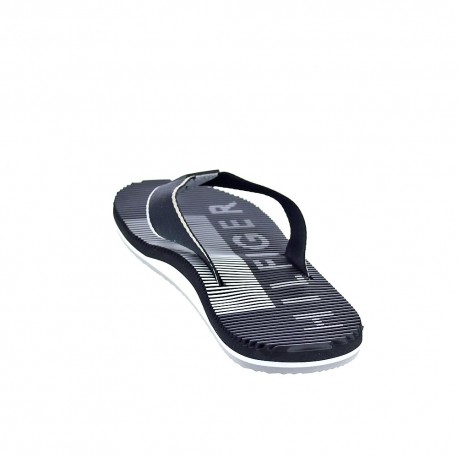 Sandalias Tommy Hilfiger zapatos Hombre modelo Footbed Beach Negro 