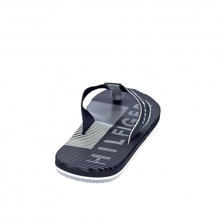 Sandalias Tommy Hilfiger zapatos Hombre modelo Footbed Beach Negro 
